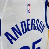 Golden State Warriors  white #95 ANDERSON  1:1 Quality NBA Season Jerseys 2023
