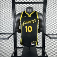 Golden State Warriors BLACK City Edition #10 BUTLER III 1:1 Quality NBA Season Jerseys 2024