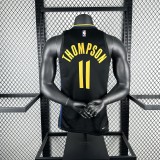 Golden State Warriors BLACK JORDAN #11 THOMPSON   1:1 Quality NBA Season Jerseys 2025
