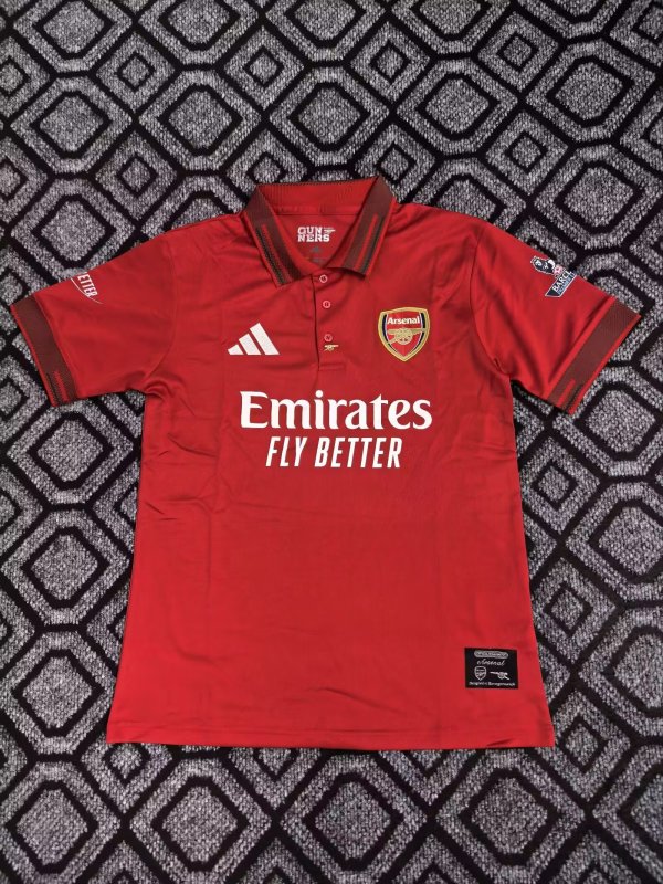 Arsenal  POLO Special Edition Fans 1:1 Quality Soccer Jersey   26-27