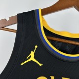 Golden State Warriors BLACK JORDAN #11 THOMPSON   1:1 Quality NBA Season Jerseys 2025
