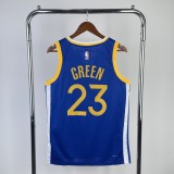 Golden State Warriors  V-neck blue #23 GREEN 1:1 Quality NBA Season Jerseys 2023