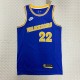 Golden State Warriors Blue Retro  #22 WIGGINS 1:1 Quality NBA Season Jerseys 2024