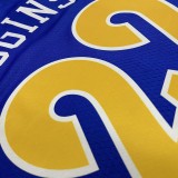 Golden State Warriors Blue Retro  #22 WIGGINS 1:1 Quality NBA Season Jerseys 2024