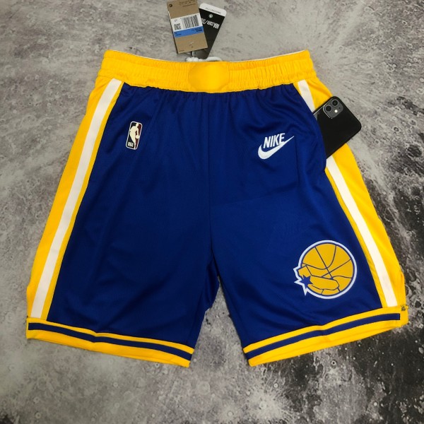 Golden State Warriors  Retro Blue 1:1 Quality NBA Pants 2023
