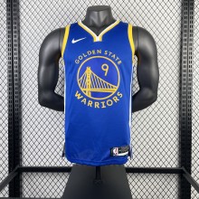 Golden State Warriors  V-neck blue #9 IGUODALA 1:1 Quality NBA Season Jerseys 2023
