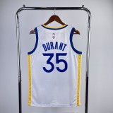 Golden State Warriors  V-neck White #35 DURANT 1:1 Quality NBA Season Jerseys 2023