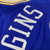 Golden State Warriors Blue Retro  #22 WIGGINS 1:1 Quality NBA Season Jerseys 2024