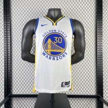 Golden State Warriors  V-neck White #30 CURRY 1:1 Quality NBA Season Jerseys 2023
