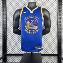 Golden State Warriors  V-neck blue #22 WIGGINS 1:1 Quality NBA Season Jerseys 2023