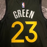 Golden State Warriors BLACK City Edition #23 GREEN 1:1 Quality NBA Season Jerseys 2023
