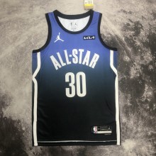 Golden State Warriors ALL-STAR Blue #30 CURRY 1:1 Quality NBA Jerseys  2023