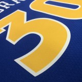 Golden State Warriors Blue Retro  #30 CURRY 1:1 Quality NBA Season Jerseys 2024
