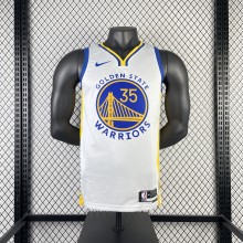Golden State Warriors  V-neck White #35 DURANT 1:1 Quality NBA Season Jerseys 2023