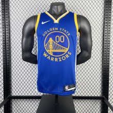 Golden State Warriors  V-neck blue #00 KUMINGA  1:1 Quality NBA Season Jerseys 2023
