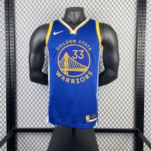 Golden State Warriors  V-neck blue #33 WISEMAN 1:1 Quality NBA Season Jerseys 2023