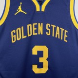 Golden State Warriors Blue Jordan #3 PAUL 1:1 Quality NBA Season Jerseys 2023