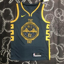 Golden State Warriors Grey Retro  #6 YOUNG  1:1 Quality NBA Season Jerseys 2018