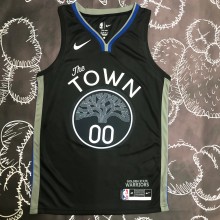 Golden State Warriors Grey Retro  #00 KUMINGA 1:1 Quality NBA Season Jerseys 2020