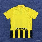Retro Dortmund home fans 1:1 Quality Soccer Jersey   2012-2013