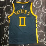 Golden State Warriors Grey Retro  #0 PANTON II 1:1 Quality NBA Season Jerseys 2018