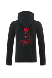Manchester United Hoodies jacket suite have hat  25-26