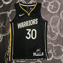 Golden State Warriors Black Honor Edition #30 CURRY 1:1 Quality NBA Season Jerseys