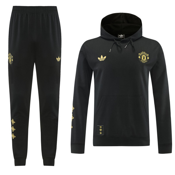 Manchester United Hoodies jacket suite have hat  25-26