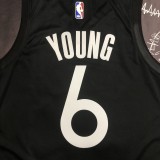 Golden State Warriors Grey Retro  #6 YOUNG 1:1 Quality NBA Season Jerseys 2020