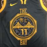 Golden State Warriors Grey Retro  #3 POOL 1:1 Quality NBA Season Jerseys 2018
