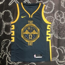 Golden State Warriors Grey Retro  #0 PANTON II 1:1 Quality NBA Season Jerseys 2018
