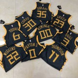 Golden State Warriors Grey Retro  #3 POOL 1:1 Quality NBA Season Jerseys 2018