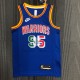 Golden State Warriors Blue Mexico Retro #95 TOSCANO 1:1 Quality NBA Season Jerseys