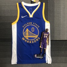 Golden State Warriors Blue #0 PAYTON II 1:1 Quality NBA Season Jerseys 75 Year