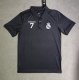 Real Madrid  Polo Fans Black #7 RONALDO 1:1 Quality Soccer Jersey  25-26