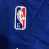 Golden State Warriors White Blue Mexico Retro #11 THOMPSON 1:1 Quality NBA Season Jerseys  75 Year