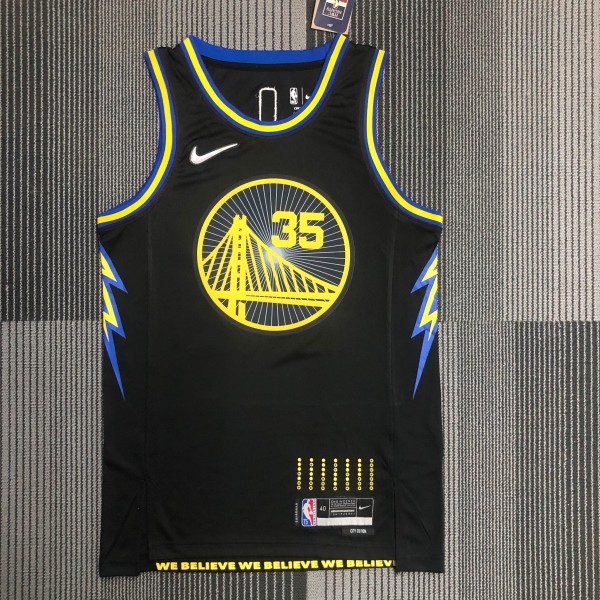 Golden State Warriors Black Mexico Retro #35 DURANT 1:1 Quality NBA Season Jerseys  2022