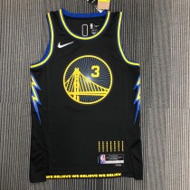 Golden State Warriors Black City Edition #3 POOLE 1:1 Quality NBA Season Jerseys  2022