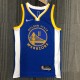Golden State Warriors Blue V-Neck  #11 THOMPSON 1:1 Quality NBA Season Jerseys  75 Year