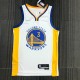 Golden State Warriors White V-Neck #3 POOLE 1:1 Quality NBA Season Jerseys  75 Year