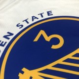 Golden State Warriors White V-Neck #3 POOLE 1:1 Quality NBA Season Jerseys  75 Year