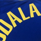 Golden State Warriors Blue V-Neck #9 IGUODALA 1:1 Quality NBA Season Jerseys 75 Year