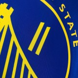 Golden State Warriors Blue V-Neck  #11 THOMPSON 1:1 Quality NBA Season Jerseys  75 Year