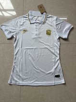 Brazil Polo  White Fans 1:1 Quality Soccer Jersey 22-23