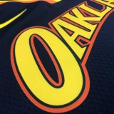 Golden State Warriors  V-neck Black City  Edition #12 OUBRE JR. 1:1 Quality NBA Season Jerseys 2021