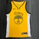 Golden State Warriors Yellow V-Neck Reward Edition #30 CURRY 1:1 Quality NBA Season Jerseys  2018