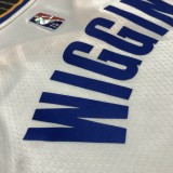 Golden State Warriors White V-Neck #22 WIGGINS 1:1 Quality NBA Season Jerseys  75 Year