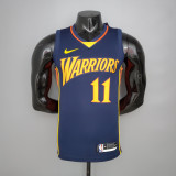 Golden State Warriors  Blue Rookie #11 THOMPSON  1:1 Quality NBA Season Jerseys