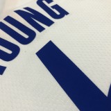 Golden State Warriors White V-Neck #6 YOUNG 1:1 Quality NBA Season Jerseys  75 Year