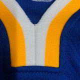 Golden State Warriors Blue V-Neck  #22 WIGGINS 1:1 Quality NBA Season Jerseys  75 Year